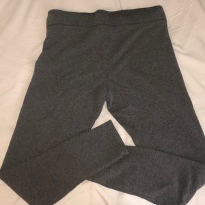 GARAGE gray full-length leggings